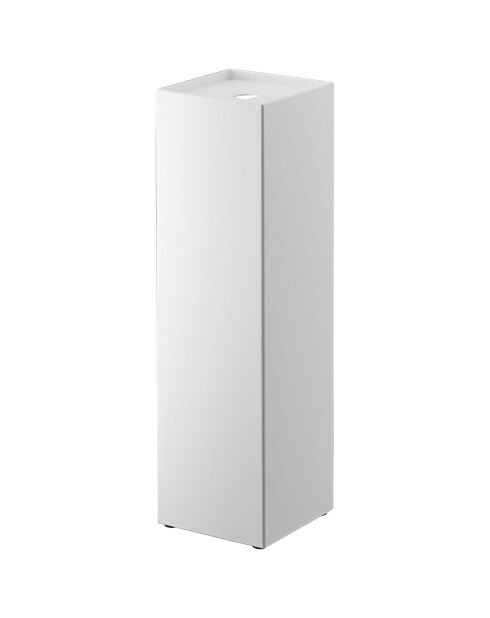 Distributeur de papier toilette Tower blanc - 11.5x11.5x38.5 cm