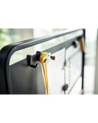 Porte-manteaux pour enfants Tower noir - 68.5x33x140 cm