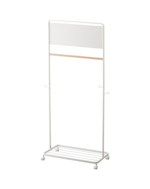 Porte-manteaux pour enfants Tower blanc - 68.5x33x140 cm