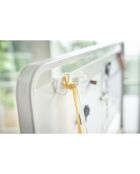 Porte-manteaux pour enfants Tower blanc - 68.5x33x140 cm