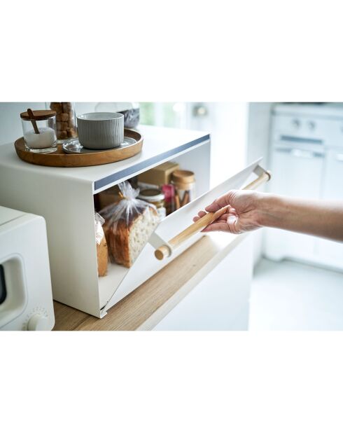 Portapane Tower bianco - 43x36,5x24 cm