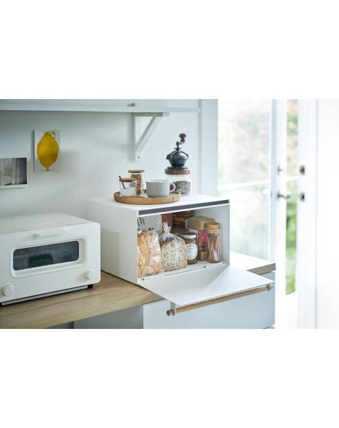 Portapane Tower bianco - 43x36,5x24 cm