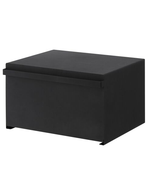 Boîte à pain Tower noire - 40x34.5x24 cm