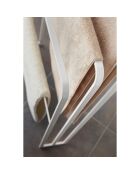 Porte-serviettes de bain Tower 3 barres blanc - 70x14x81 cm