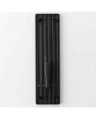 Égouttoir fin Tower noir - 57.5x16x18.5 cm