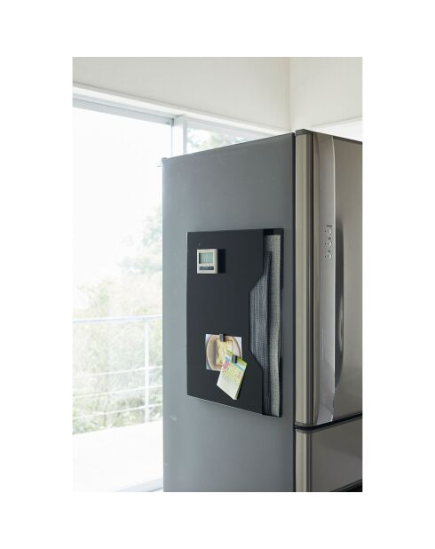 Boîte de rangement pour sets de table Tower noire - 50.5x36.5 cm