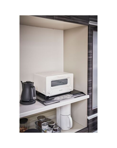 Boîte de rangement pour sets de table Tower noire - 50.5x36.5 cm