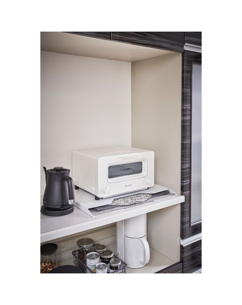 Aufbewahrungsbox für Tischsets in Towerform, 50,5 x 36,5 cm, weiß