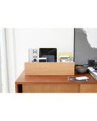 Boîte organisateur Rin blanche - 45x9.5x12 cm