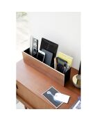 Boîte organisateur Rin noire - 45x9.5x12 cm