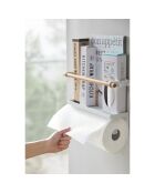 Support de cuisine latéral magnétique Tosca blanc - 32x9.5x20 cm