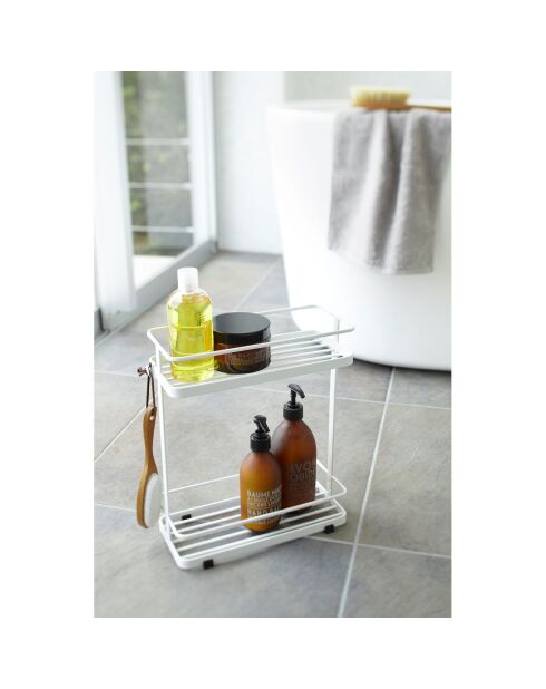 Porte-savon Tower blanc - 28x12x33.5 cm