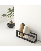Porte-pantoufles Line noir - 42x10.5x14 cm