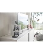 Support pour manettes de jeu noir - 17x17x38.5 cm