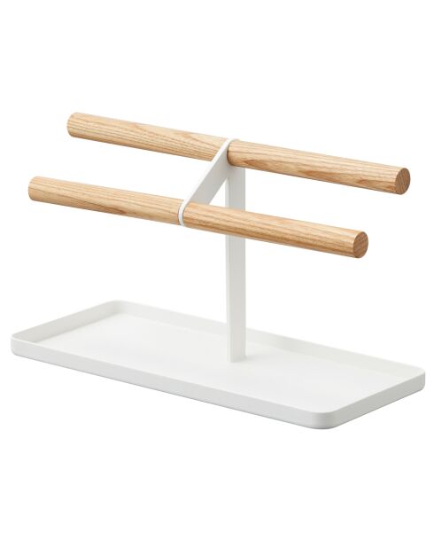 Organisateur de montres et d'accessoires Tosca blanc - 24x10.5x13.5 cm