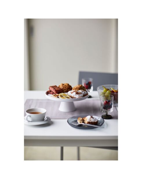 Support à gâteau bidirectionnel Tower blanc - D.23 cm