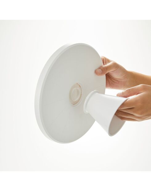 Support à gâteau bidirectionnel Tower blanc - D.23 cm