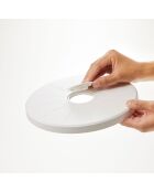 Support à gâteau bidirectionnel Tower blanc - D.23 cm