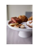 Support à gâteau bidirectionnel Tower blanc - D.23 cm