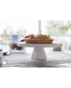 Support à gâteau bidirectionnel Tower blanc - D.23 cm