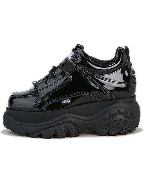 Sneakers en Cuir Verni noires