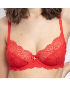 Soutien-Gorge Charme rouge