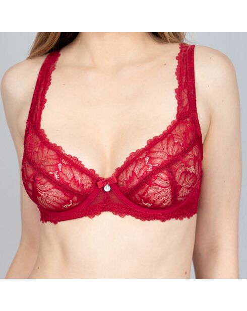 Reggiseno rosso Helenie