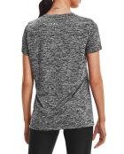 T-Shirt technique UA Tech™ Twist noir/gris