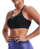 Brassière de sport technique Armour High noire