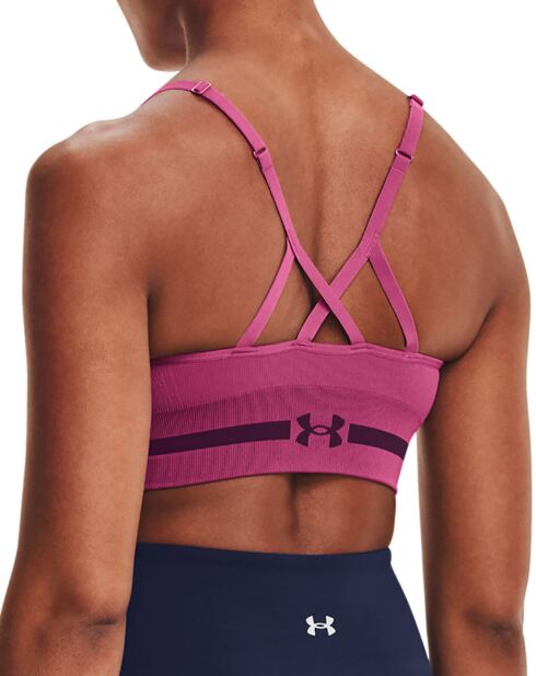 Brassière de sport technique Seamless rose