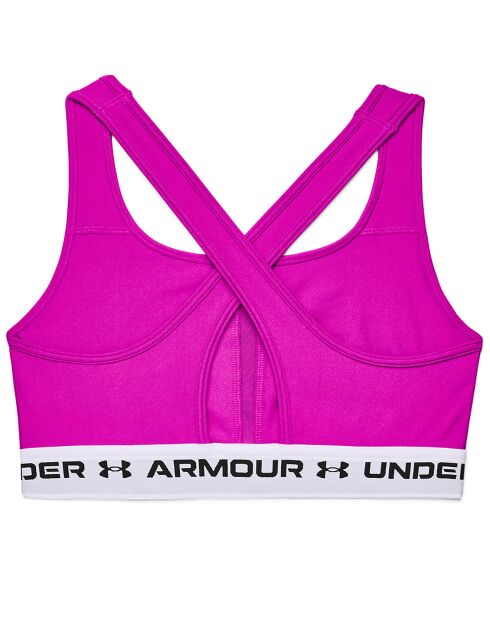 Brassière de sport technique Armour Mid rose