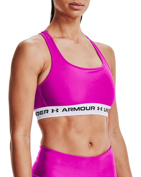 Brassière de sport technique Armour Mid rose