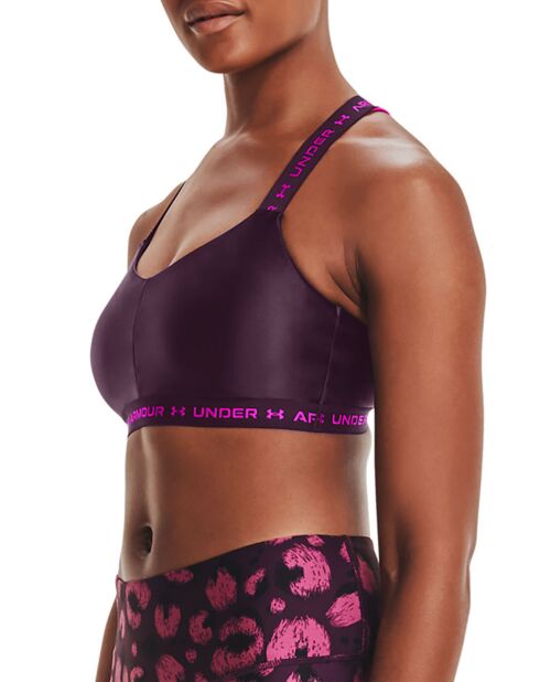 Brassière de sport technique Shine violette