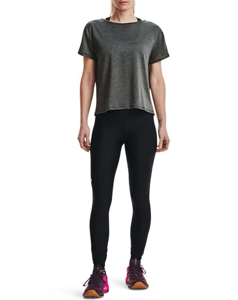 T-Shirt technique UA Tech™ Vent noir chiné