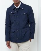 Veste matelassée classique imperméable bleu marine