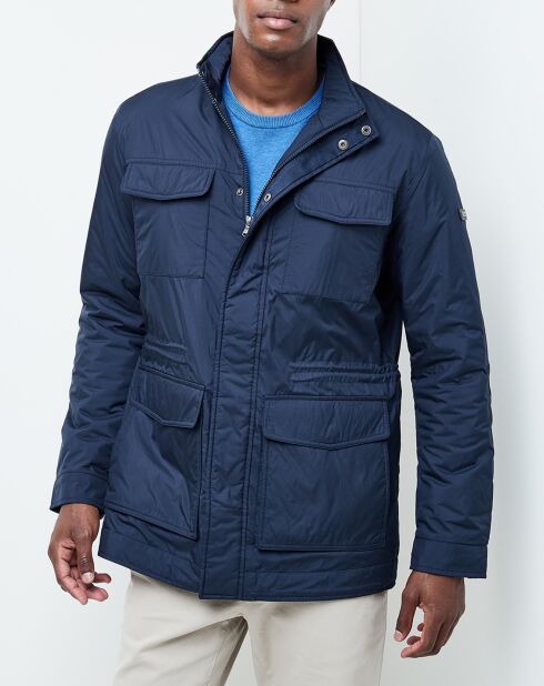 Veste Saharienne légère bleu marine