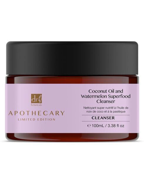 Nettoyant super nutritif à l'huile de Noix de Coco et à la Pastèque - 100 ml