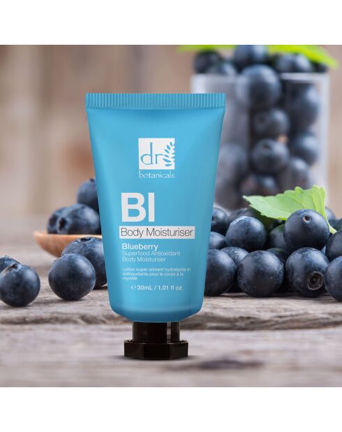 Antioxiderende bodylotion met bosbessen - 30 ml