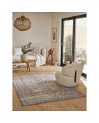 Carry 534 blauw tapijt - 67x100 cm