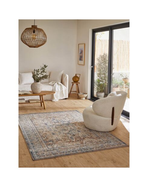 Carry 534 blauer Teppich - 67x100 cm
