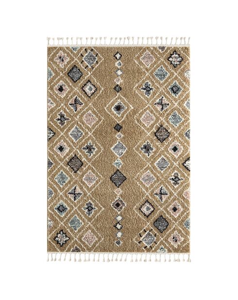 Delya 3144 gelber Teppich - 120x170 cm