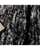 Tapis Shaggy doux Oslo 584 noir - 80x300 cm