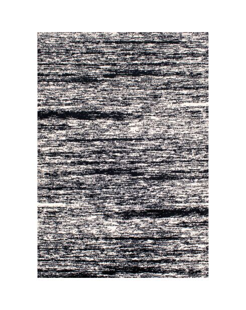 Tapis Shaggy doux Oslo 584 noir - 80x300 cm
