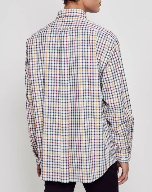 Chemise Comfort Fit à carreaux blanc/multicolore