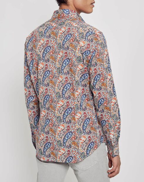 Chemise Regular Fit Cashmere Liberty multicolore
