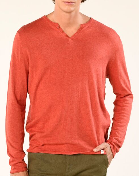 Pull Octavien brique