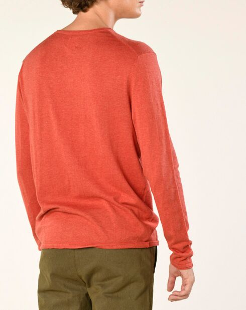 Pull Octavien brique