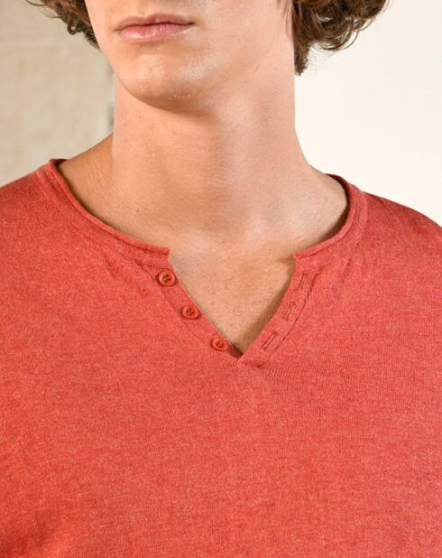 Pull Octavien brique