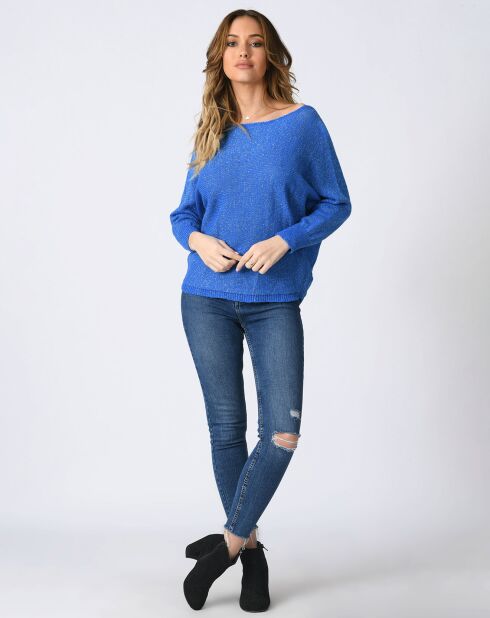 Pull Melvine bleu