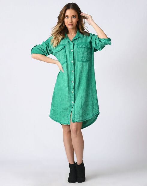 Robe Idole verte